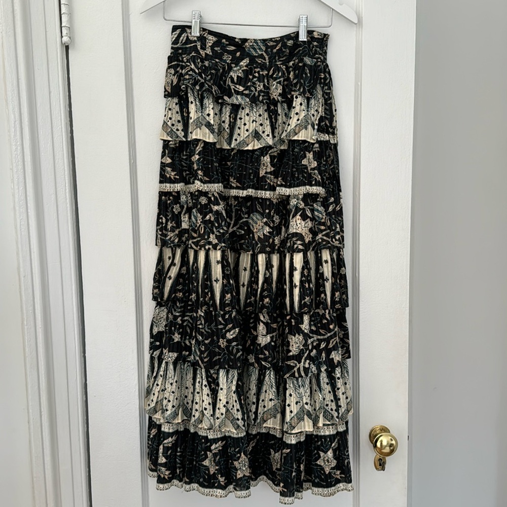Ulla Johnson Tiered Margot Skirt